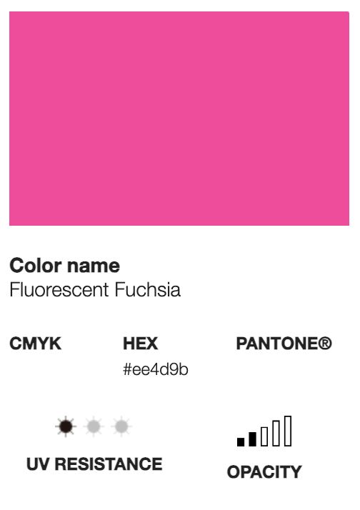 WATERBASE-Fluorescent Fuchsia