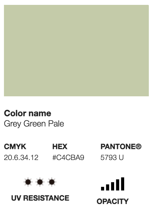 WATERBASE-344 Grey Green Pale