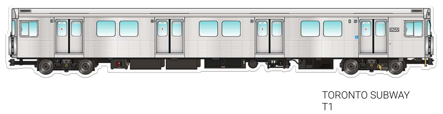 Metro magnets - TTC T1 model