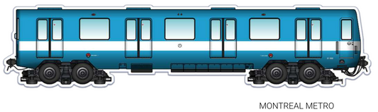 Metro Magnets- Montreal Metro (old model)