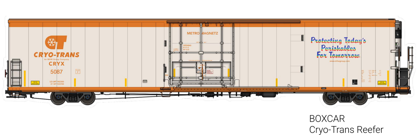 Metro Magnets- Cryo- Trans Reefer