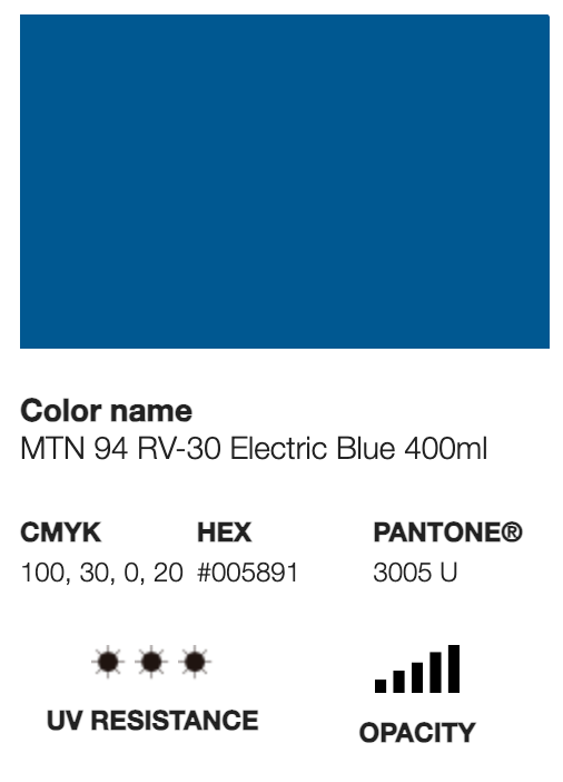 MTN 94 - Electric blue RV-30