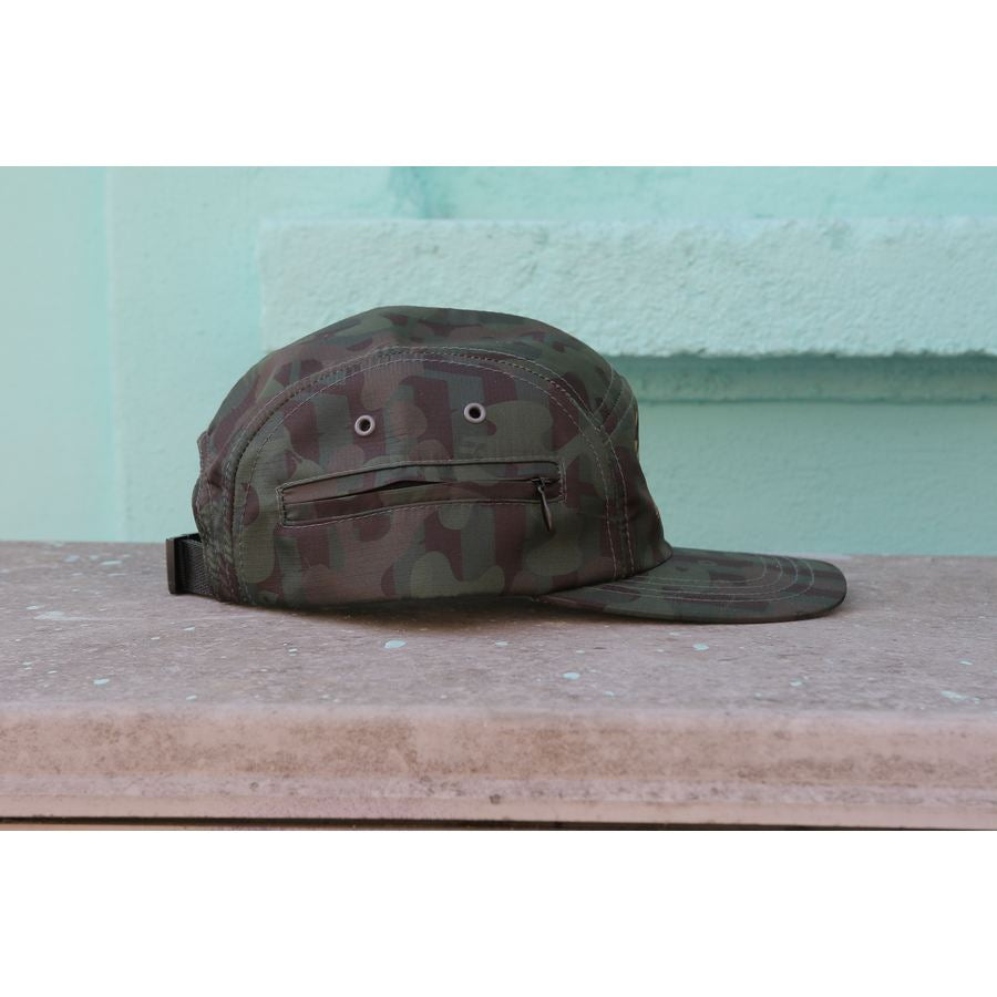 5 Panel hat- Loop x Mr serious - Camo